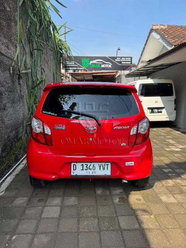 TOYOTA AGYA G MERAH