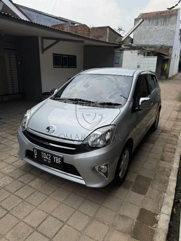 TOYOTA AGYA G SILVER