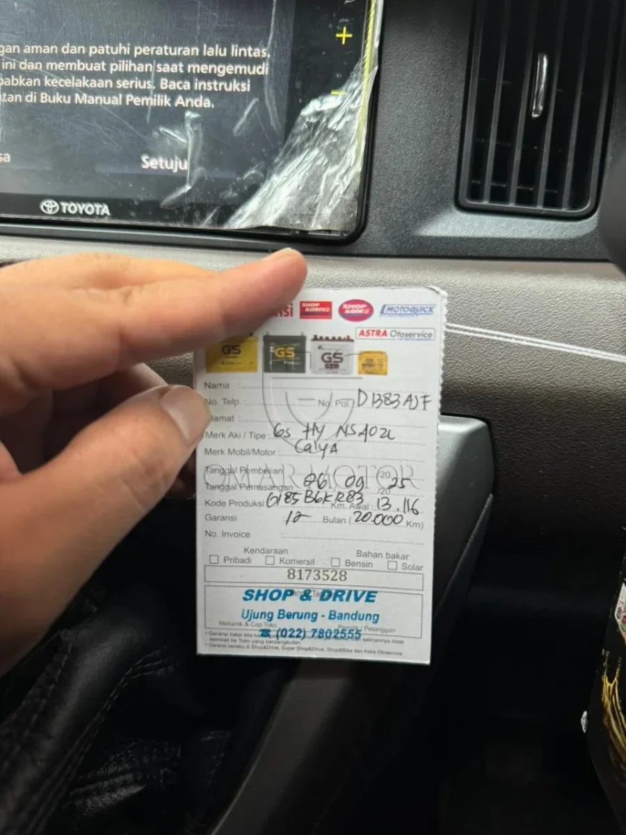 TOYOTA CALYA MVP PUTIH